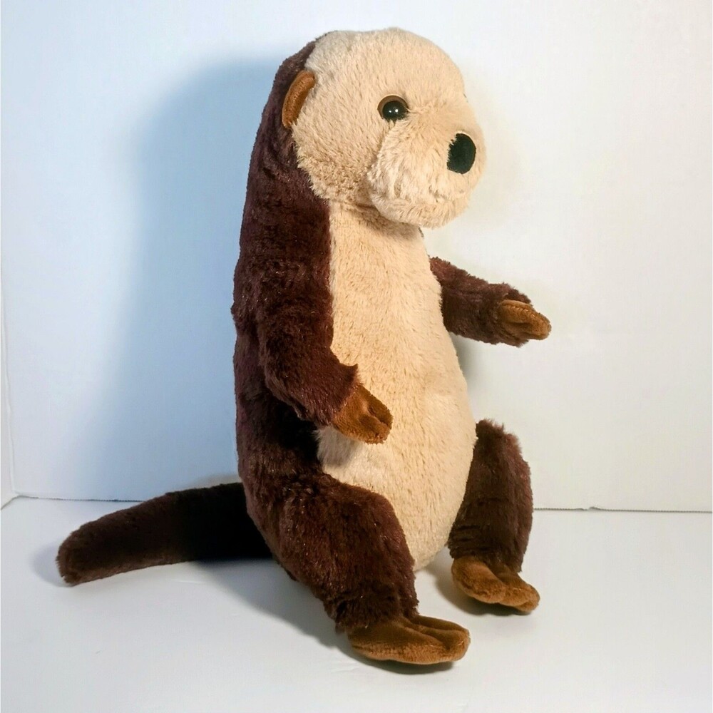 National Geographic Kids Otter Plush 10" Stuffed Animal Standing Soft Talks